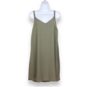 COTTON ON Spaghetti Strappy Back Chiffon Mini Dress size S